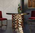 Kowal - Glam Black Marble Dining Table by VIG Furniture - View 7