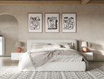 Liam - Modern Ivory Fabric Upholstered Bed by VIG Furniture - View 6