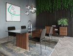 Maggie - Modern Walnut and Grey Buffet by VIG Furniture - View 6