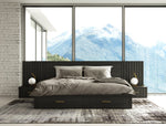 Manchester- Contemporary Dark Grey Bedroom Set by VIG Furniture - View 11