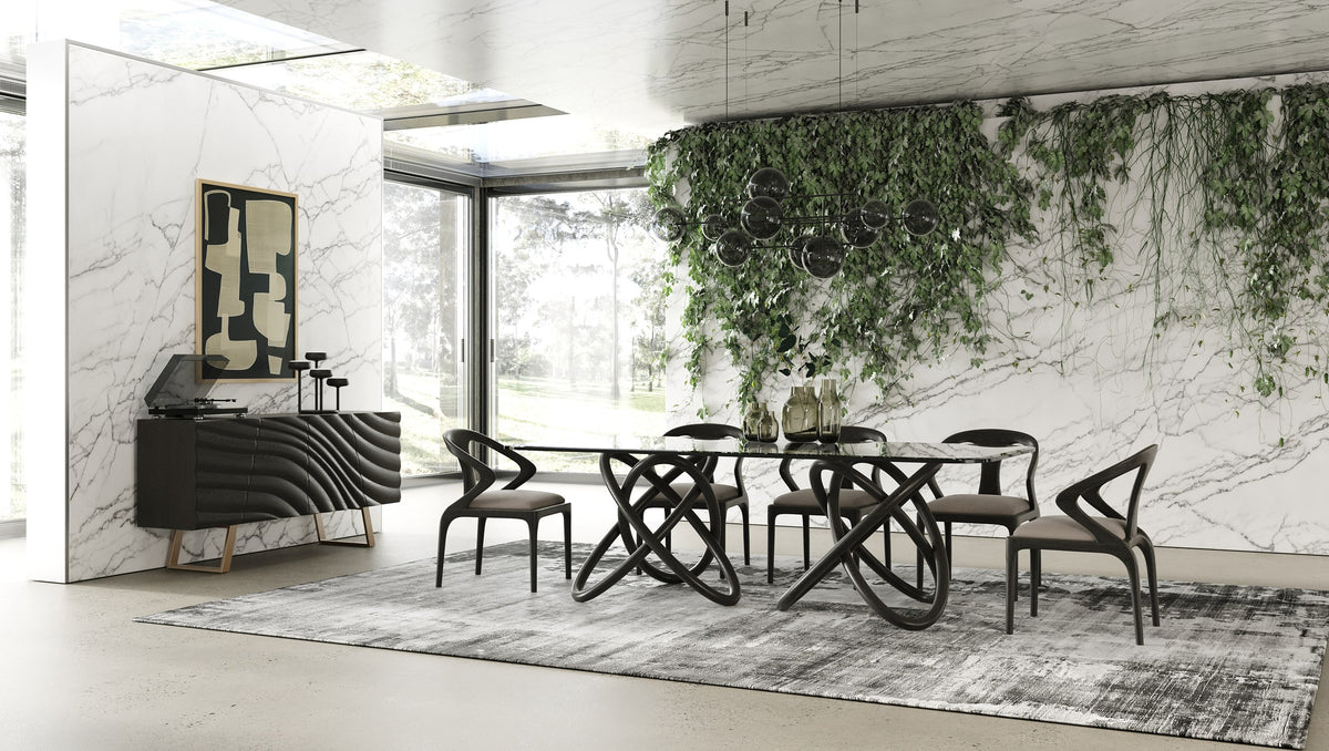 Mason Modern Glass & Black Ash Dining Table by VIG Furniture - View 18