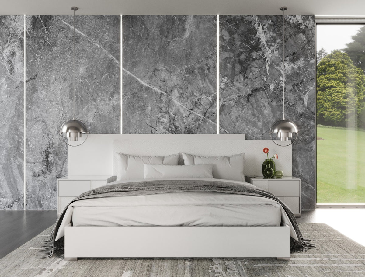 Monza Italian Modern White Bed by VIG Furniture - View 6