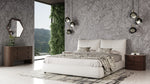 Patrick - Modern White Leather Bed by VIG Furniture - View 2
