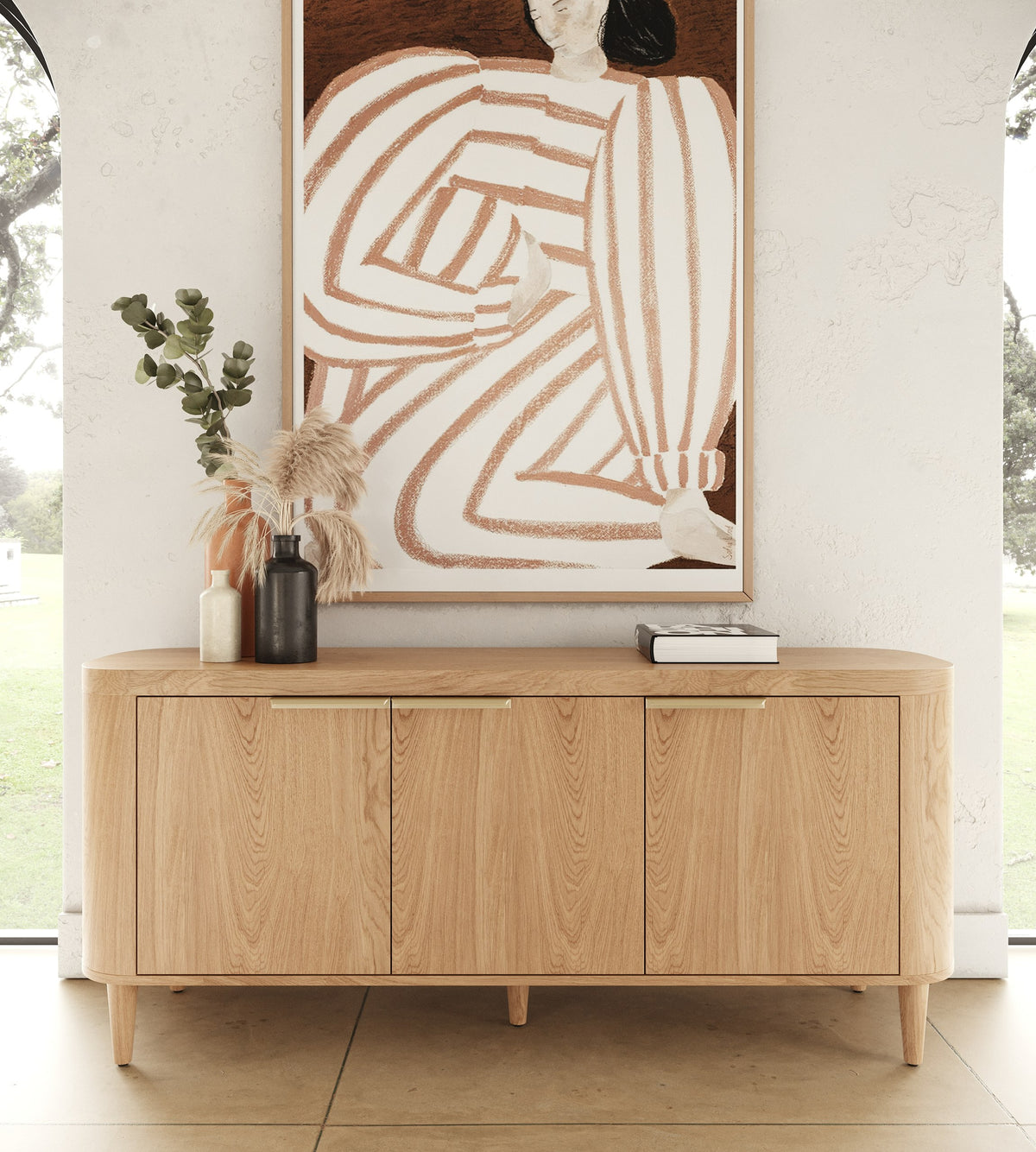 Richmond - Modern Natural Oak Buffet by VIG Furniture - View 8