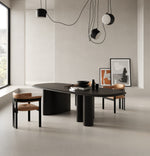 Summit - Modern 118" Black Ash Dining Table by VIG Furniture - View 2