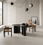 Summit - Modern 87" Black Ash Dining Table by VIG Furniture - View 2
