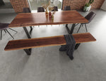 Taylor Large 87" Modern Live Edge Wood Dining Table by VIG Furniture - View 9