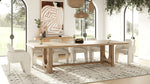 Walz - Modern Natural Oak Rectangular Dining Table by VIG Furniture - View 6