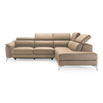 Monte Carlo - Italian Modern Cappuccino Leather Right Facing Sectional Sofa by VIG Furniture - View 4