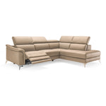 Monte Carlo - Italian Modern Cappuccino Leather Right Facing Sectional Sofa by VIG Furniture - View 7