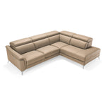 Monte Carlo - Italian Modern Cappuccino Leather Right Facing Sectional Sofa by VIG Furniture - View 3