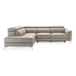 Monte Carlo - Italian Modern Grey Leather LAF Sectional Sofa by VIG Furniture - View 4