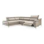 Monte Carlo - Italian Modern Grey Leather LAF Sectional Sofa by VIG Furniture - View 8