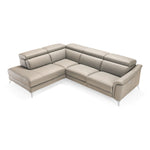 Monte Carlo - Italian Modern Grey Leather LAF Sectional Sofa by VIG Furniture - View 5
