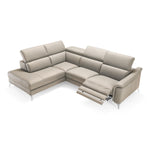 Monte Carlo - Italian Modern Grey Leather LAF Sectional Sofa by VIG Furniture - View 11