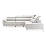 Monte Carlo - Italian Modern White Leather Right Facing Sectional Sofa by VIG Furniture - View 4