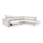 Monte Carlo - Italian Modern White Leather Right Facing Sectional Sofa by VIG Furniture - View 6