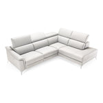 Monte Carlo - Italian Modern White Leather Right Facing Sectional Sofa by VIG Furniture - View 8