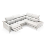 Monte Carlo - Italian Modern White Leather Right Facing Sectional Sofa by VIG Furniture - View 9