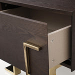 Moontide - Glam Beige Velvet and Brushed Brass Bedroom Set by VIG Furniture - View 15