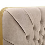 Moontide - Glam Beige Velvet and Brushed Brass Bedroom Set by VIG Furniture - View 14