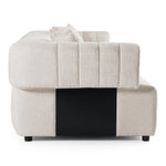 Moreno - Modern Ivory Beige Fabric 4-Seater Sofa by VIG Furniture - View 3