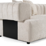 Moreno - Modern Ivory Beige Fabric 4-Seater Sofa by VIG Furniture - View 5