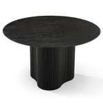 Myra - Modern Black Wood Round Dining Table by VIG Furniture - View 3
