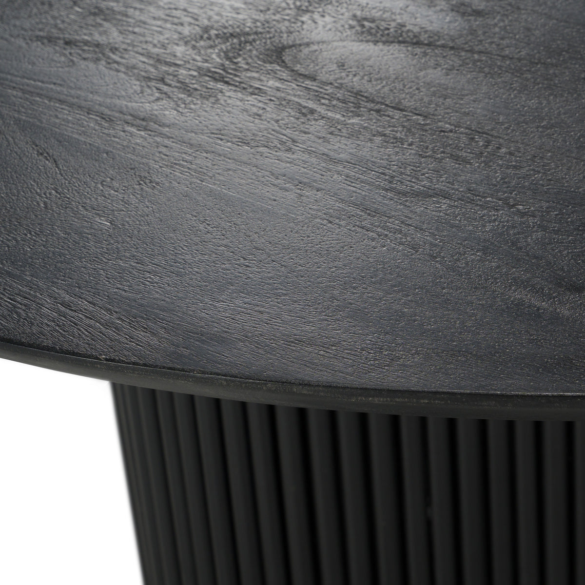 Myra - Modern Black Wood Round Dining Table by VIG Furniture - View 4