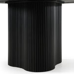 Myra - Modern Black Wood Round Dining Table by VIG Furniture - View 5