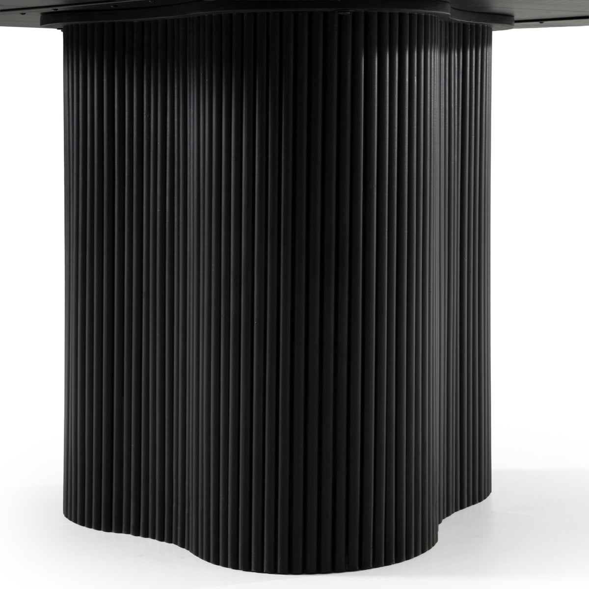 Myra - Modern Black Wood Round Dining Table by VIG Furniture - View 5