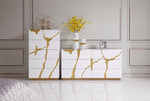 Aspen Modern White & Gold Dresser by VIG Furniture - View 7