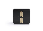 Token Modern Black & Gold Bedroom Set by VIG Furniture - View 6
