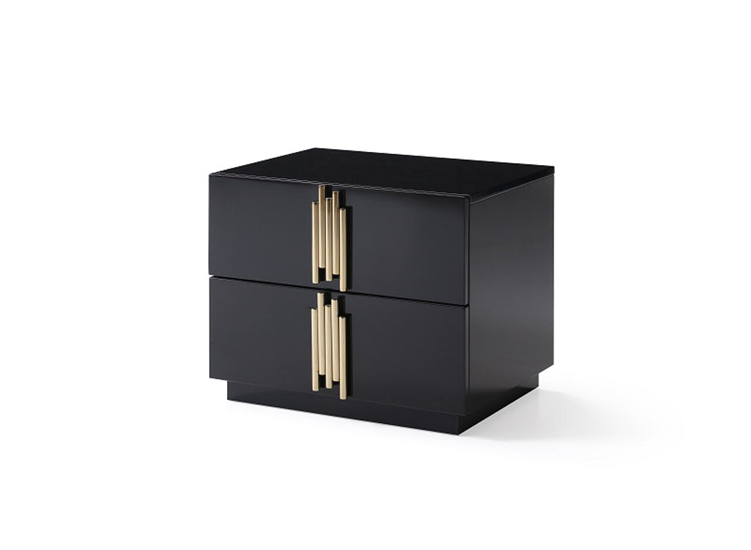 Token Modern Black & Gold Bedroom Set by VIG Furniture - View 4