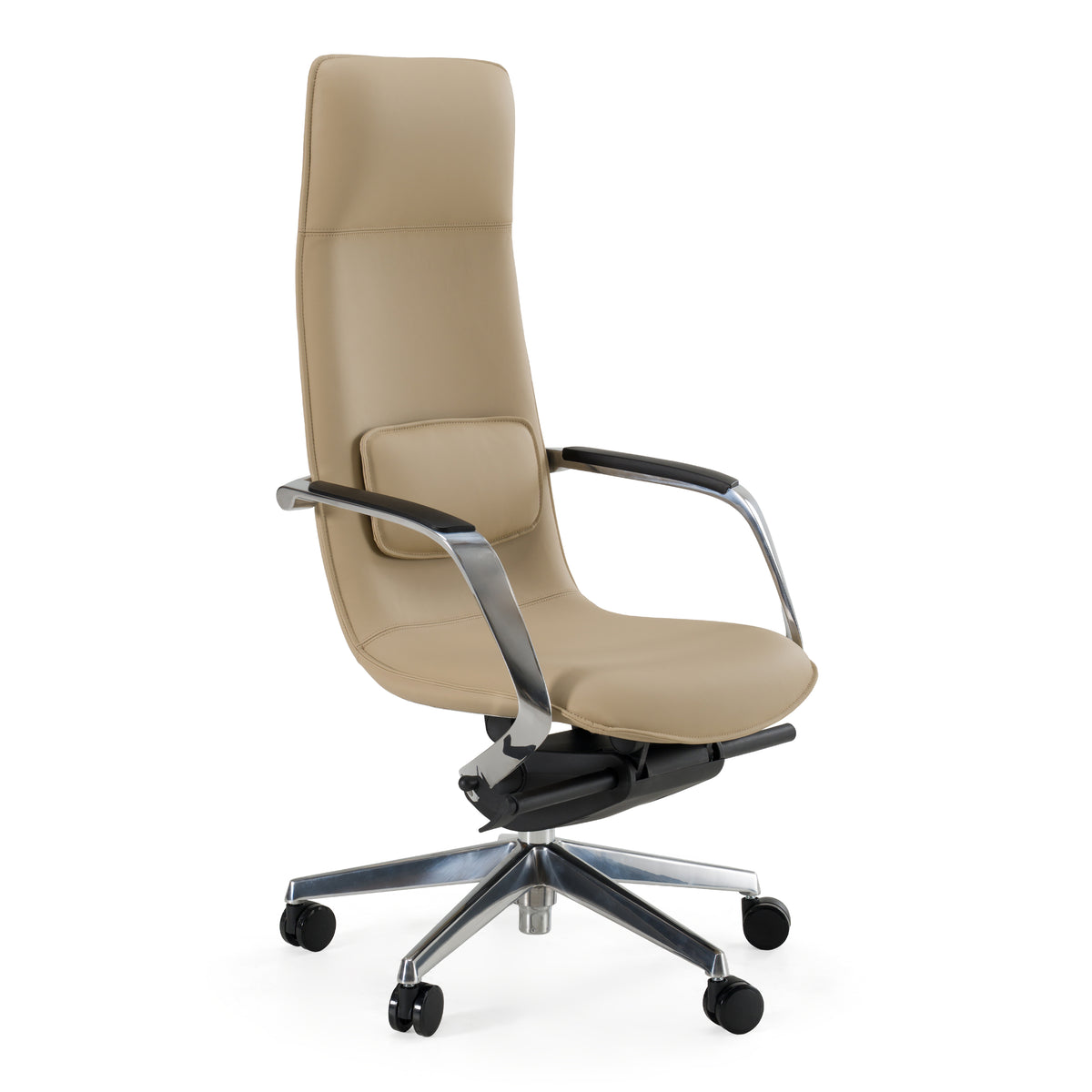 Nadella Modern Beige High Back Executive Office Chair by VIG Furniture - View 1