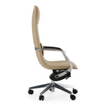 Nadella Modern Beige High Back Executive Office Chair by VIG Furniture - View 3