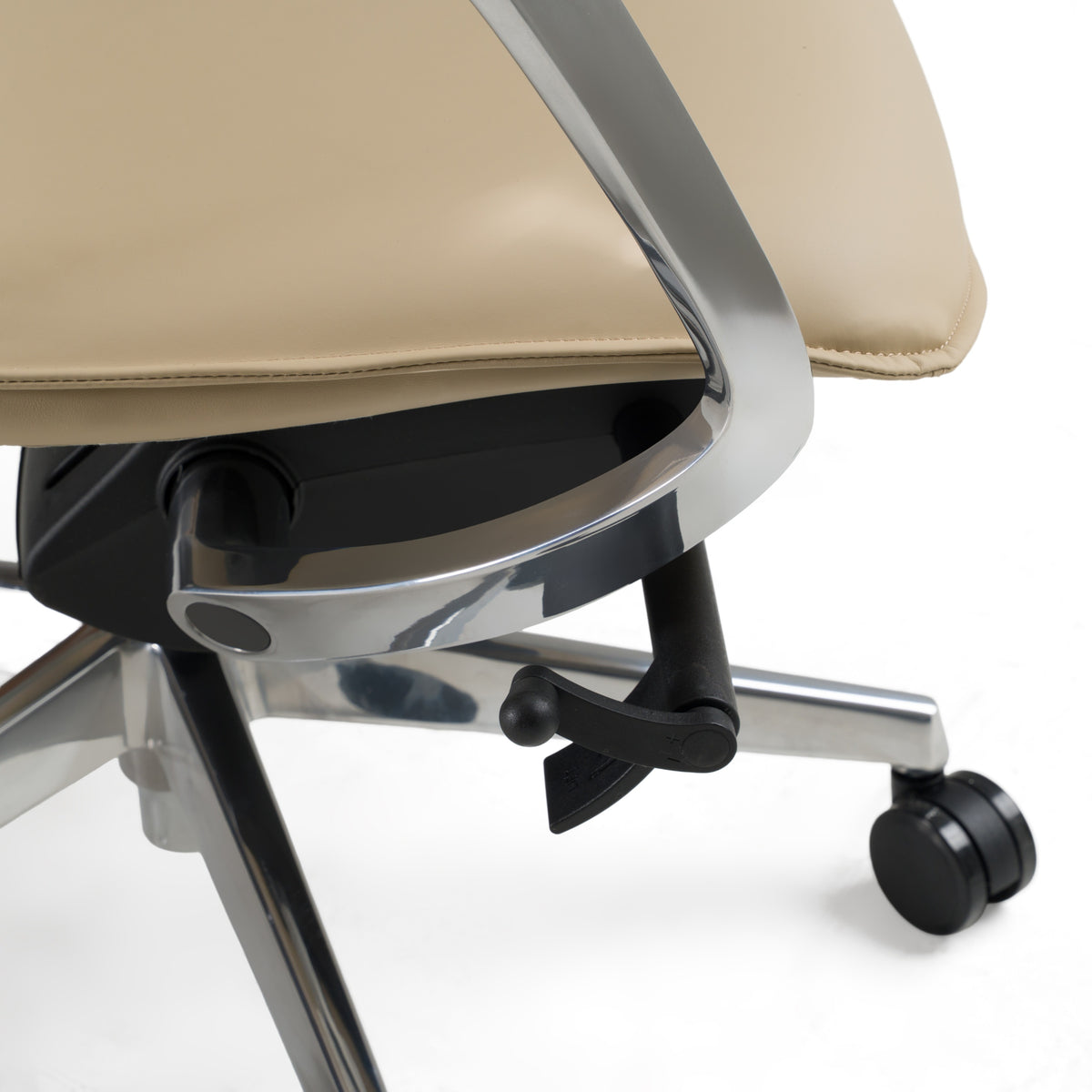 Nadella Modern Beige High Back Executive Office Chair by VIG Furniture - View 6