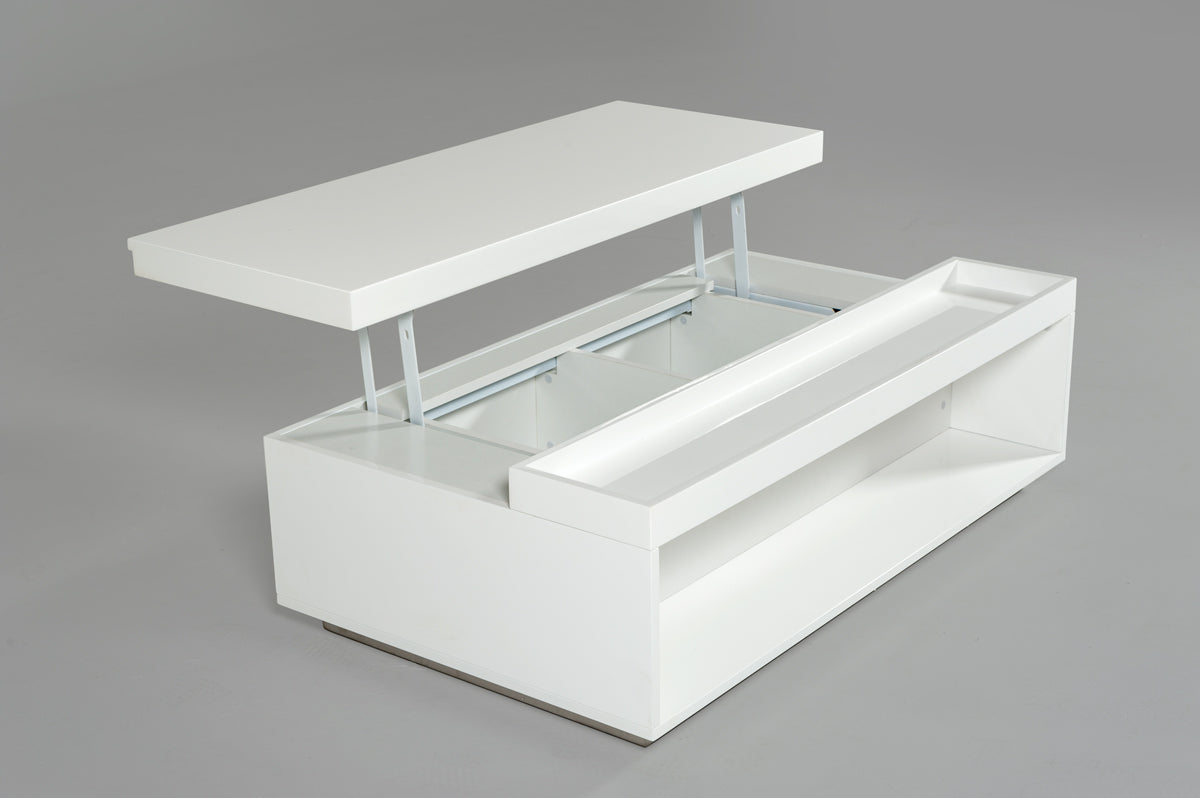 Nancy Modern White Coffee Table by VIG Furniture - View 3