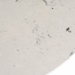 Nancy - Mid-Century Modern White Marble + Walnut Round Dining Table by VIG Furniture - View 4