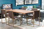 Naomi Modern Walnut Dining Table by VIG Furniture - View 6