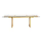 Nassim - Glam Glass Extendable Dining Table by VIG Furniture - View 1