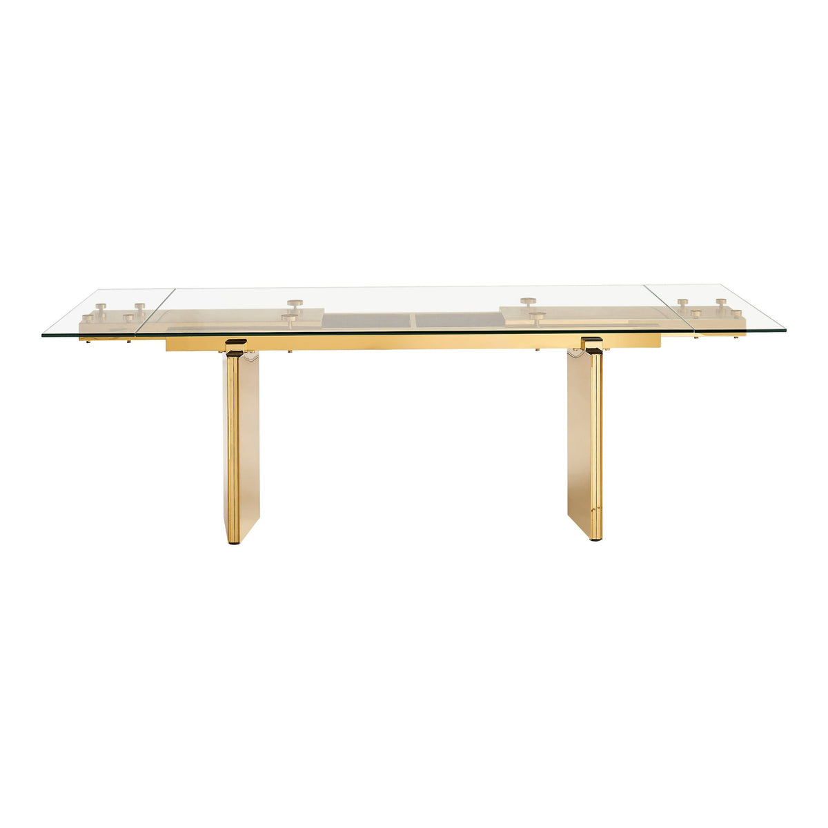 Nassim - Glam Glass Extendable Dining Table by VIG Furniture - View 1