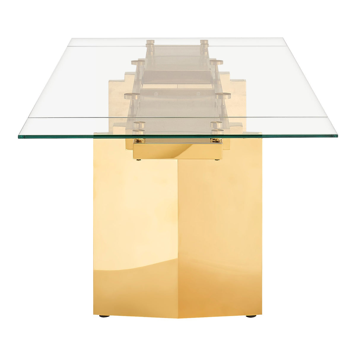 Nassim - Glam Glass Extendable Dining Table by VIG Furniture - View 12