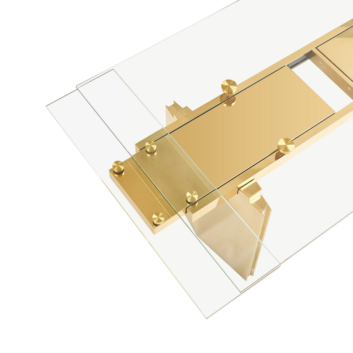 Nassim - Glam Glass Extendable Dining Table by VIG Furniture - View 17