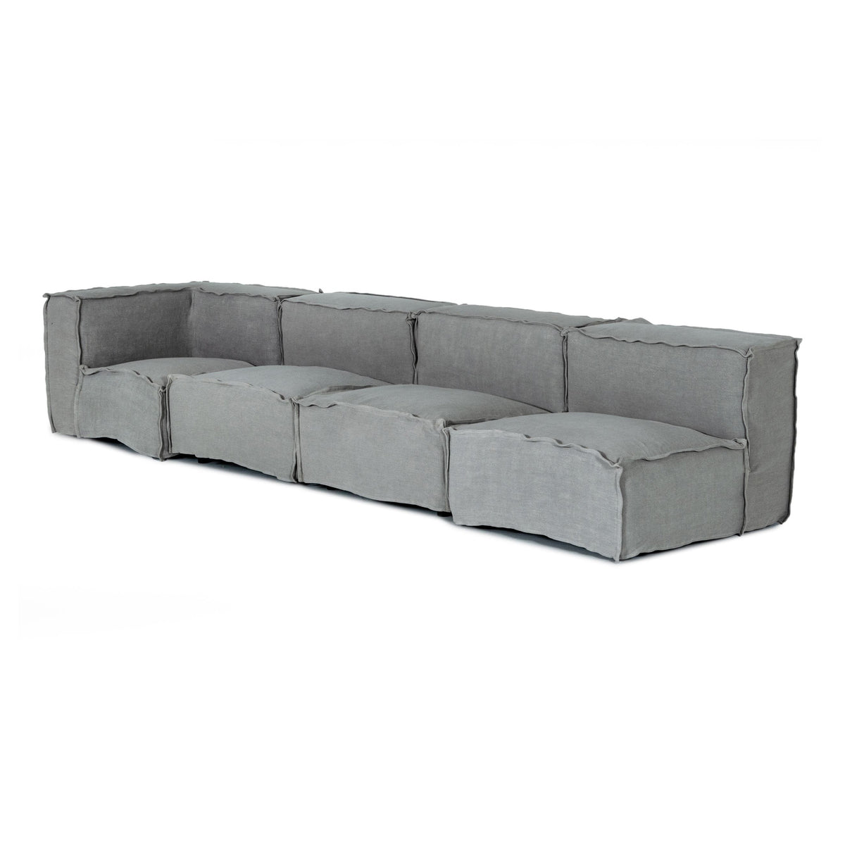Navstar - Contemporary Grey Fabric Modular Sectional Sofa by VIG Furniture - View 8