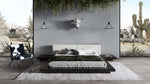 Tokyo - Eastern King Contemporary Black and White Platform Bed by VIG Furniture - View 1