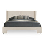Newhart - Modern Beige Fabric Bed by VIG Furniture - View 1