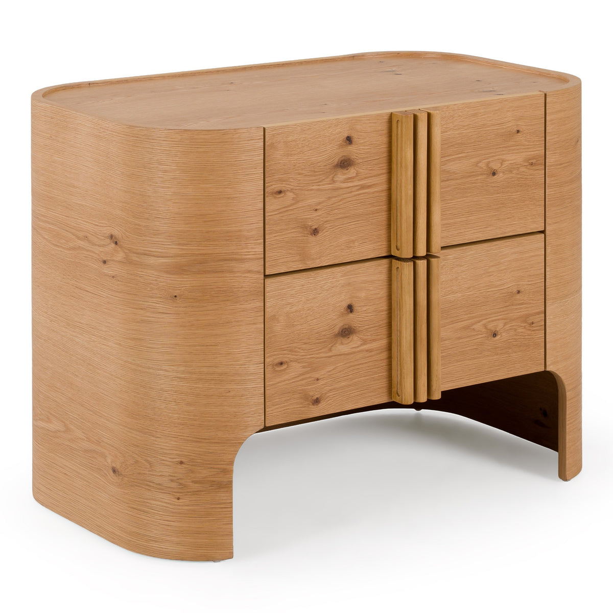 Newhart - Modern Natural Oak Nightstand by VIG Furniture - View 2