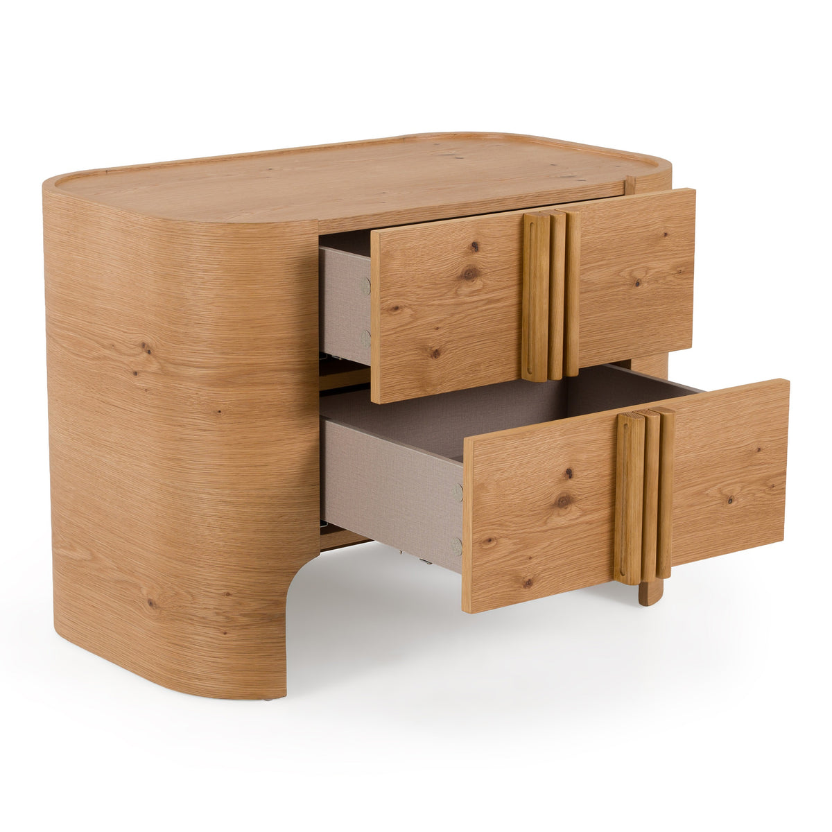 Newhart - Modern Natural Oak Nightstand by VIG Furniture - View 5