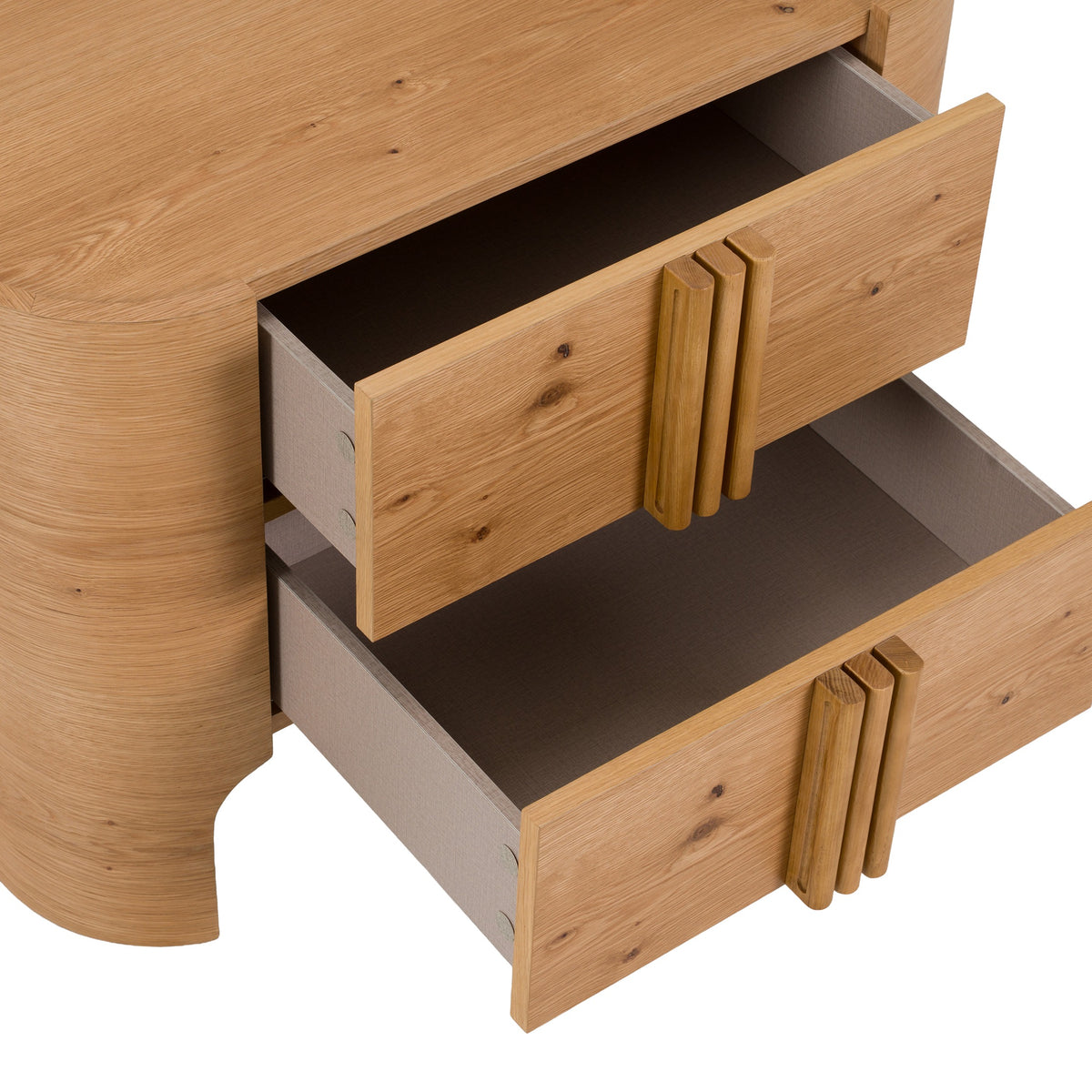 Newhart - Modern Natural Oak Nightstand by VIG Furniture - View 6